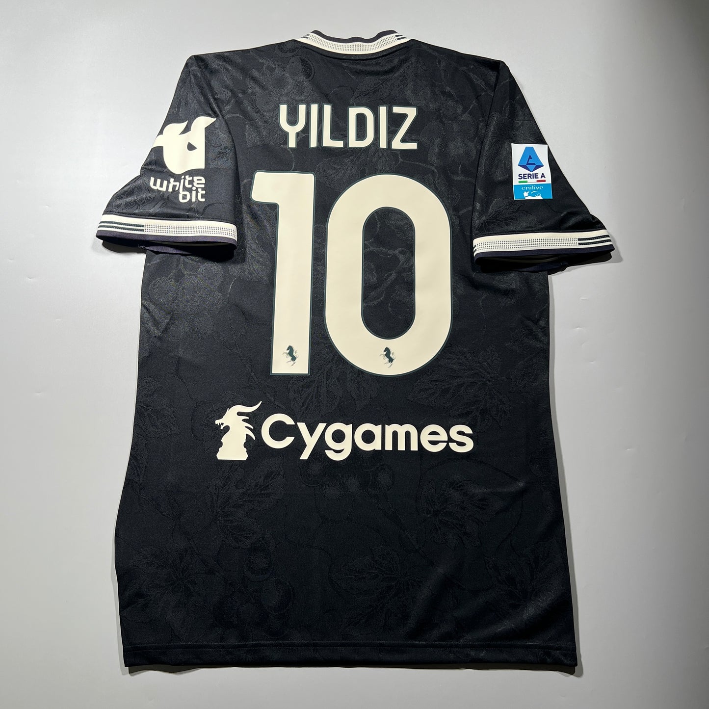 Official #10 Yildiz 25/26 Juventus Third Authentic Shirt Serie A Adidas KC3487
