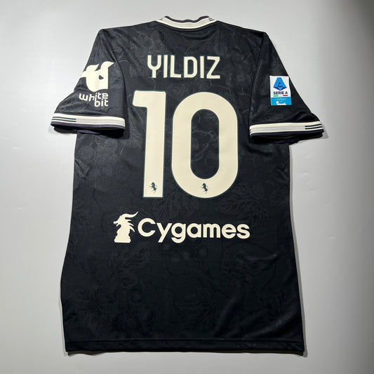 Official #10 Yildiz 25/26 Juventus Third Authentic Shirt Serie A Adidas KC3487