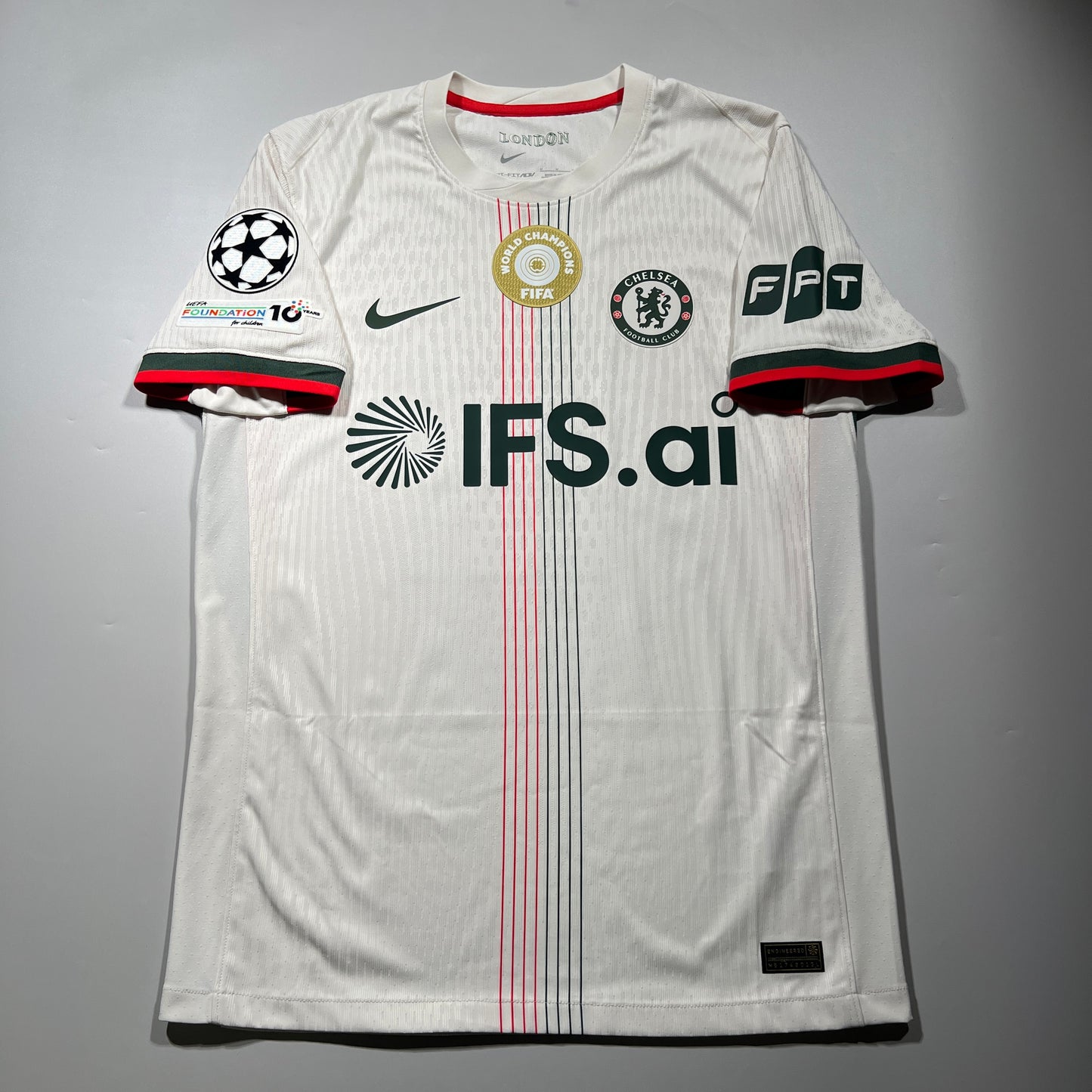Official #41 Estevao 25/26 Chelsea Away Authentic Shirt UCL Nike HJ4553-031