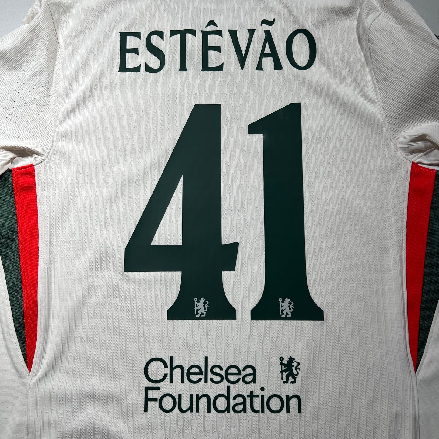 Official #41 Estevao 25/26 Chelsea Away Authentic Shirt UCL Nike HJ4553-031