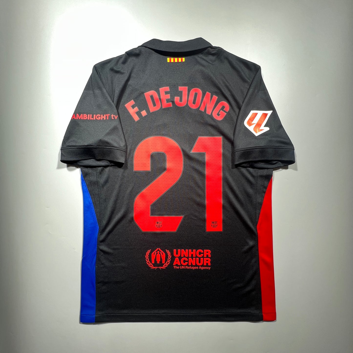 [Pre-Order] Official #21 F. De Jong 24/25 FC Barcelona Away Stadium Shirt La Liga Nike FN8792-010