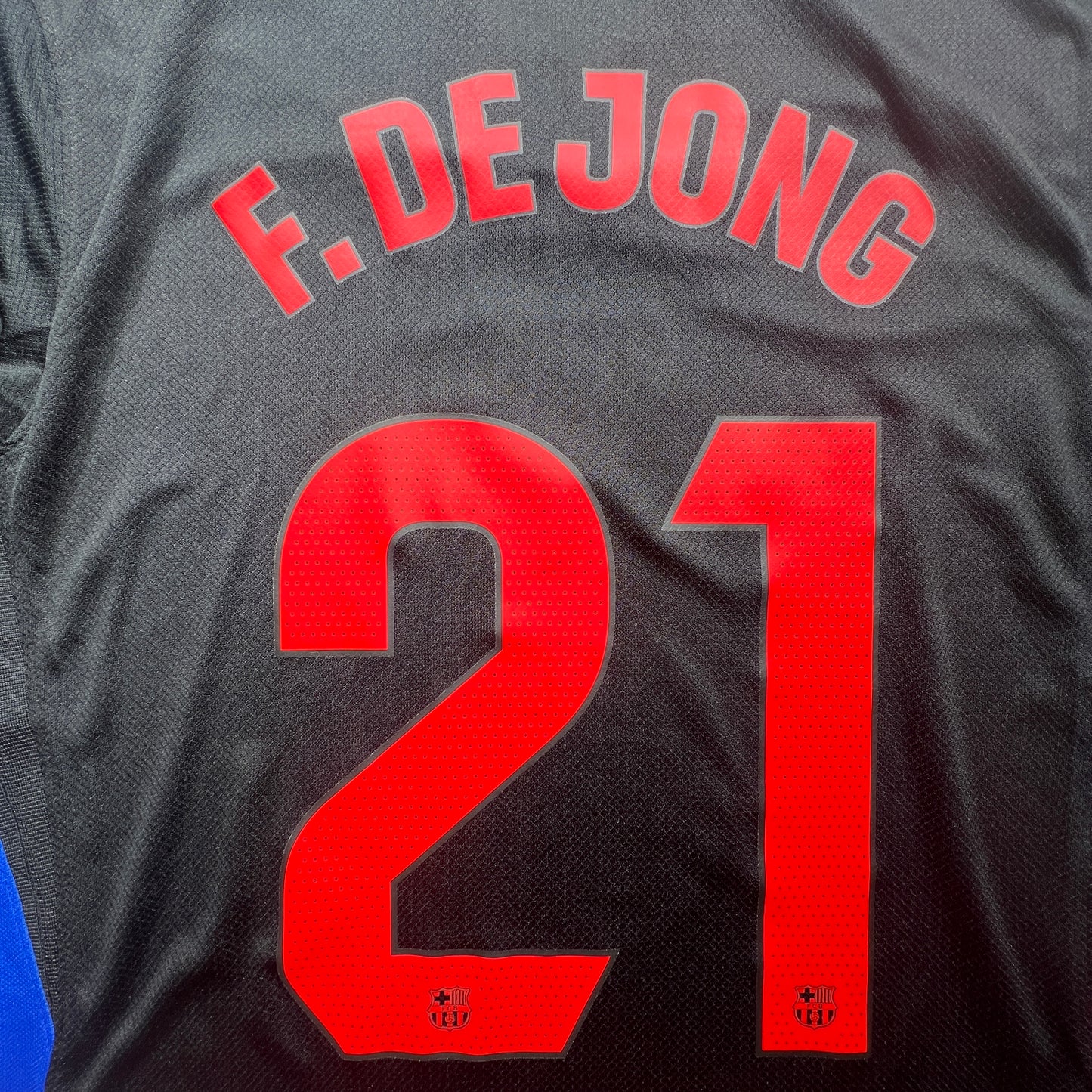 [Pre-Order] Official #21 F. De Jong 24/25 FC Barcelona Away Stadium Shirt La Liga Nike FN8792-010