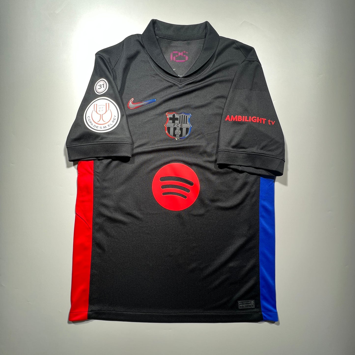 [Pre-Order] Official #21 F.De Jong 24/25 FC Barcelona Away Stadium Shirt Copa Del Rey Nike FN8792-010