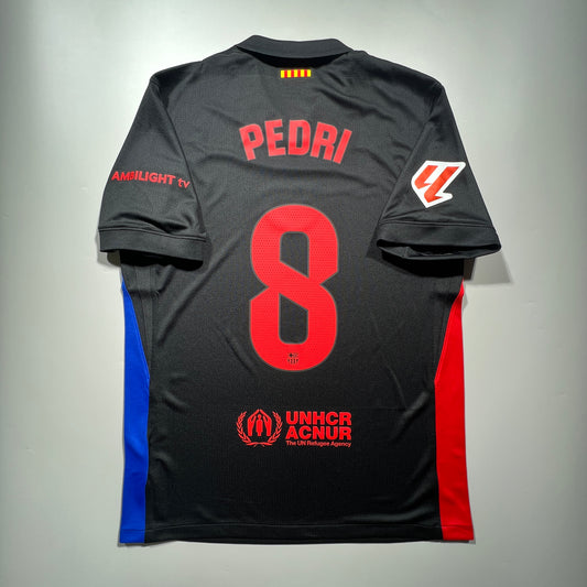 [Pre-Order] Official #8 Pedri 24/25 FC Barcelona Away Stadium Shirt La Liga Nike FN8792-010