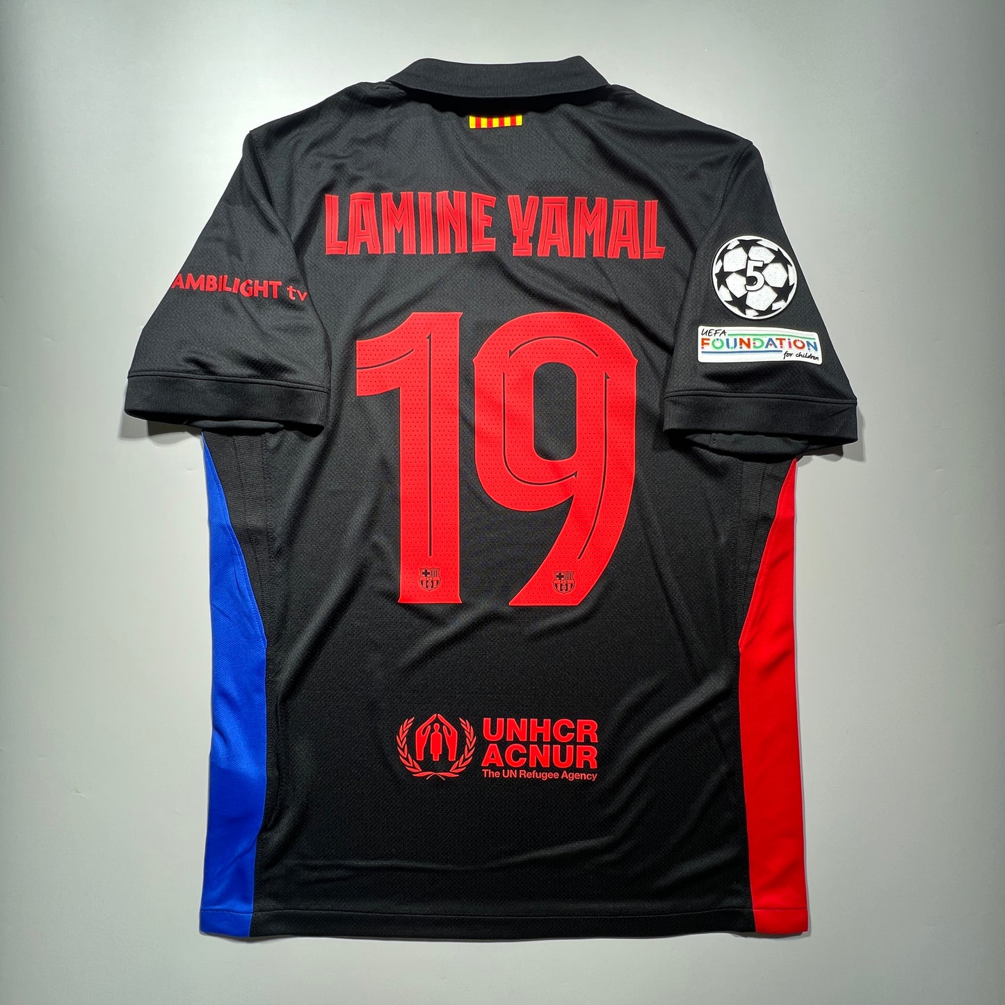 [Pre-Order] Official #19 Lamine Yamal 24/25 FC Barcelona Away Stadium Shirt UCL Nike FN8792-010
