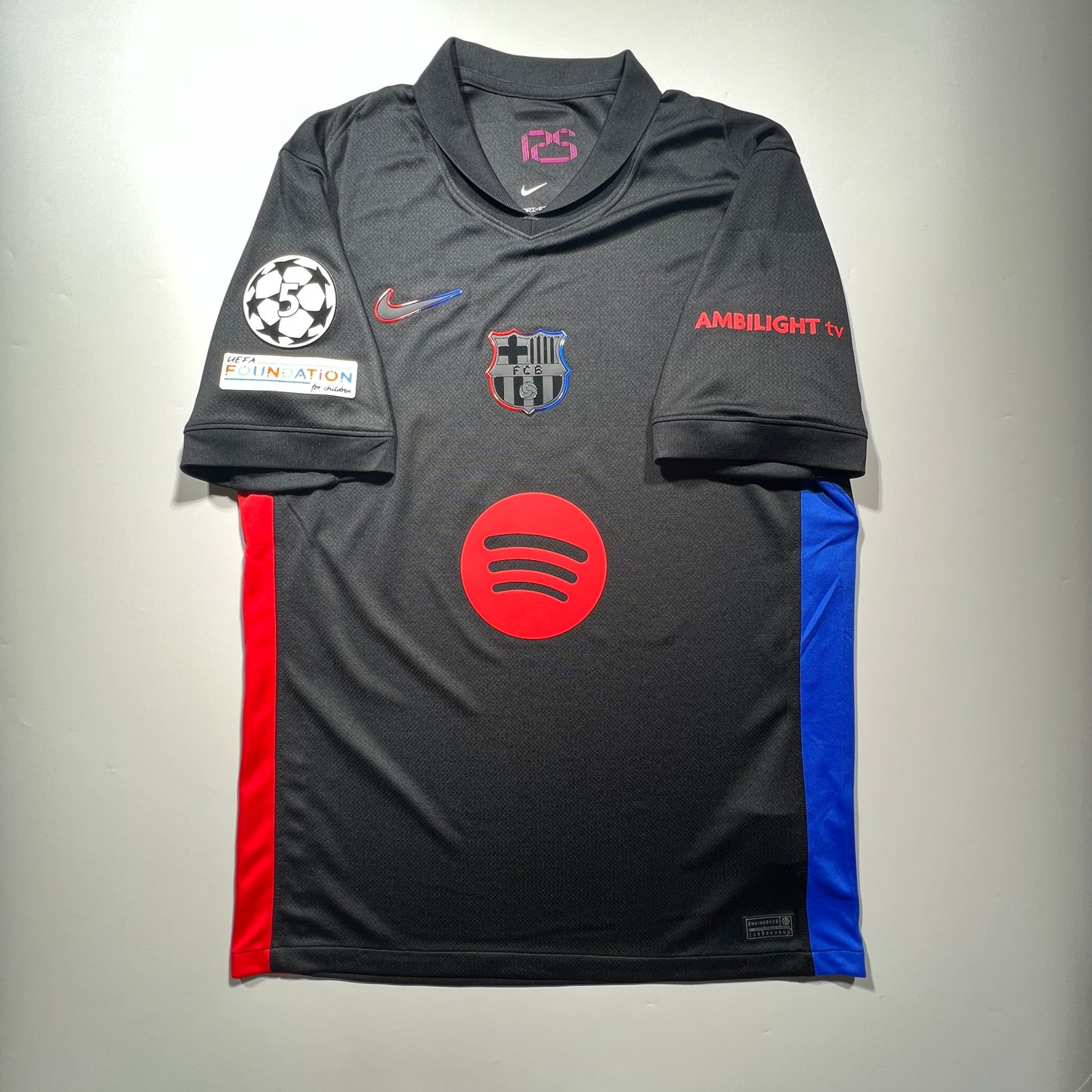 [Pre-Order] Official #11 Raphinha 24/25 FC Barcelona Away Stadium Shirt UCL Nike FN8792-010