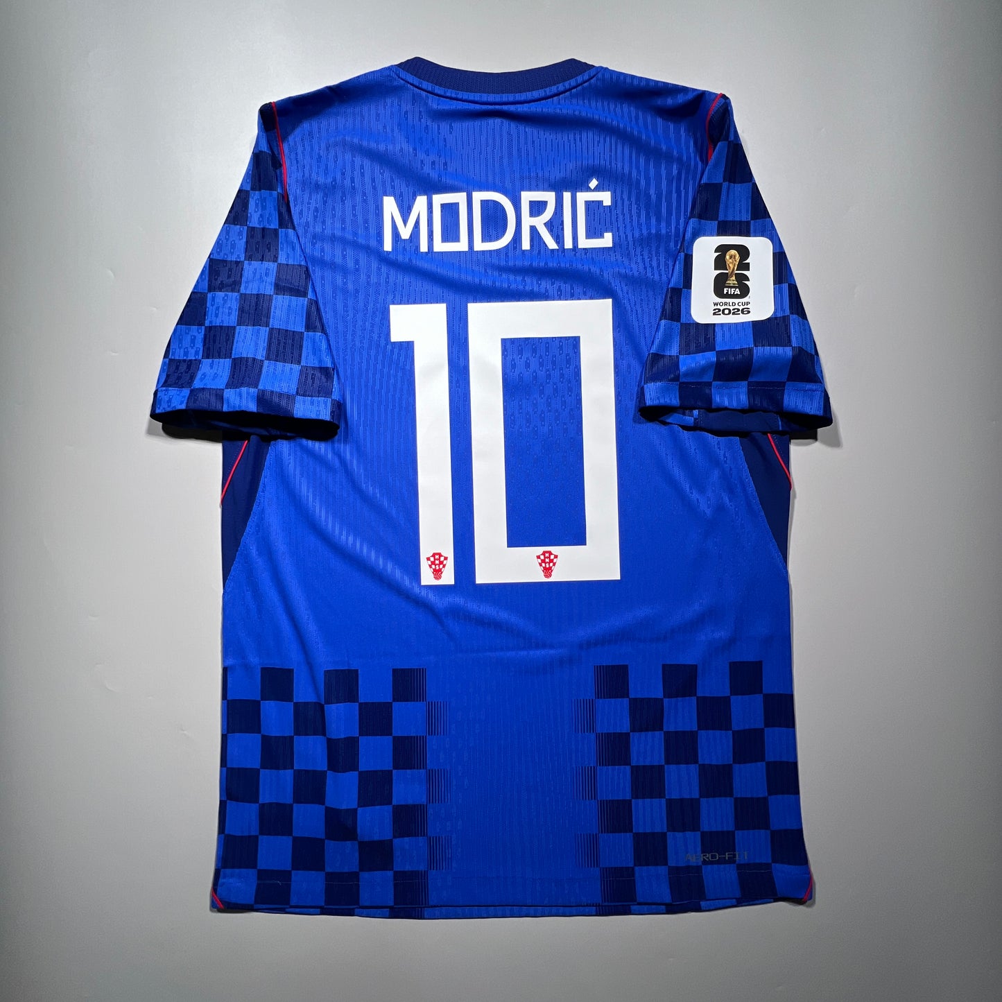 [Pre-Order] Official #10 Modric 2026 Croatia Away Authentic Shirt WC2026 Nike IO8642-455