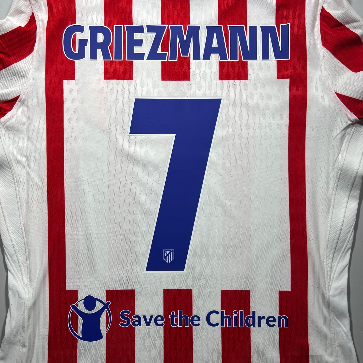 [Pre-Order] Official #7 Griezmann 25/26 Atletico Madrid Home Player Issue Long Sleeve Shirt UCL Nike HJ4450-614