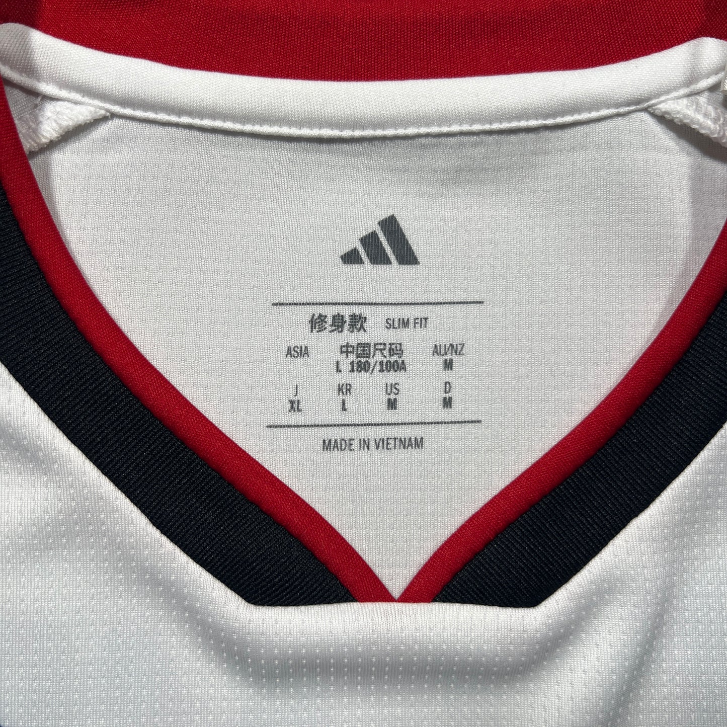 Official #11 Woltemade 2026 Germany Home Stadium Long Sleeve Shirt Size M (JP:XL) Adidas JM1380