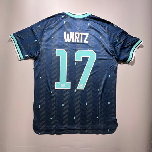 Officiall #17 Wirtz 2026 Germany Away Authetic Shirt Adidas IP8166
