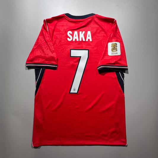 [Pre-Order] Official #7 Saka 2026 England Away Stadium Shirt Nike IB5361-624