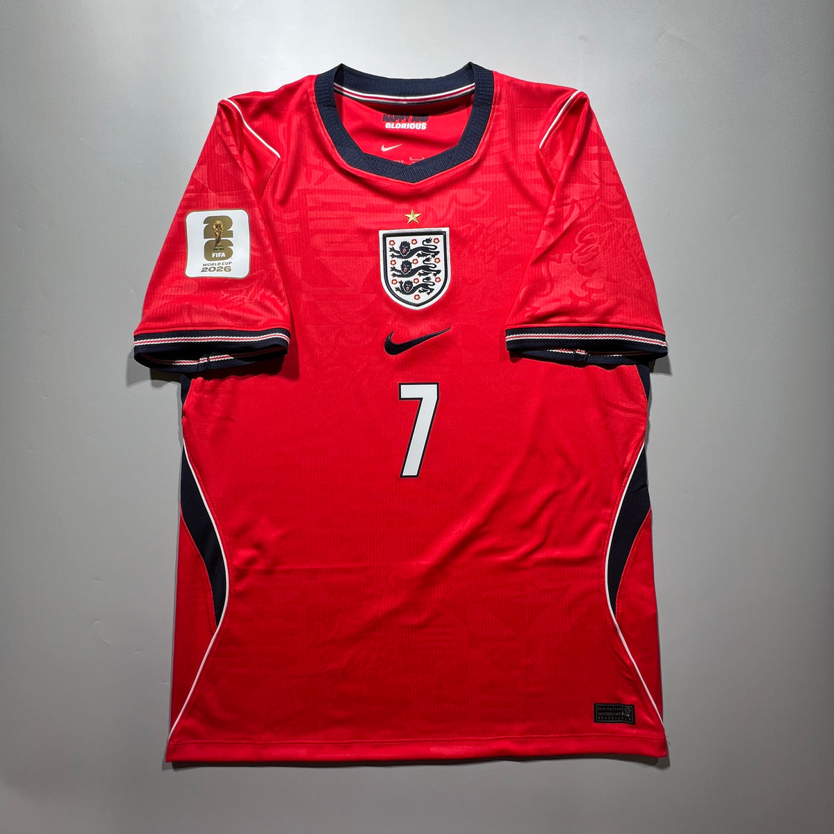 [Pre-Order] Official #7 Saka 2026 England Away Stadium Shirt Nike IB5361-624