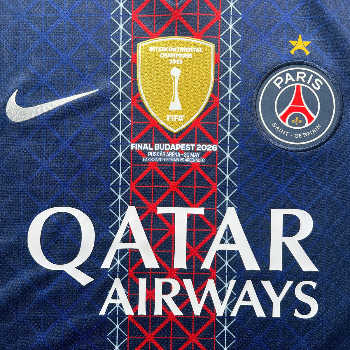 [Pre-Order] Official 25/26 Paris Saint-Germain (PSG) Home Stadium Shirt  UCL FINAL Ultimate Edition Nike HJ4593-411