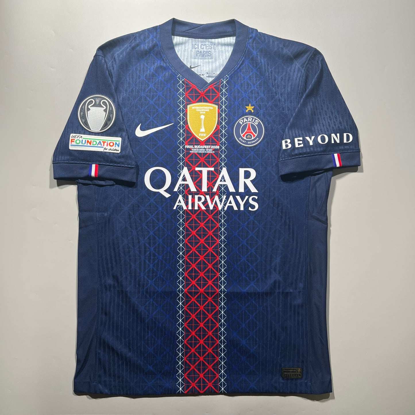 [Pre-Order] Official 25/26 Paris Saint-Germain (PSG) Home Authentic Shirt  UCL FINAL Ultimate Edition Nike HJ4547-411