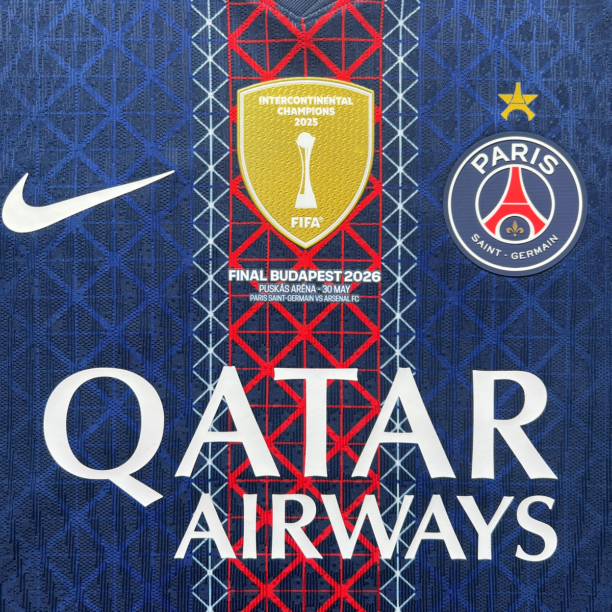 [Pre-Order] Official 25/26 Paris Saint-Germain (PSG) Home Authentic Shirt  UCL FINAL Ultimate Edition Nike HJ4547-411