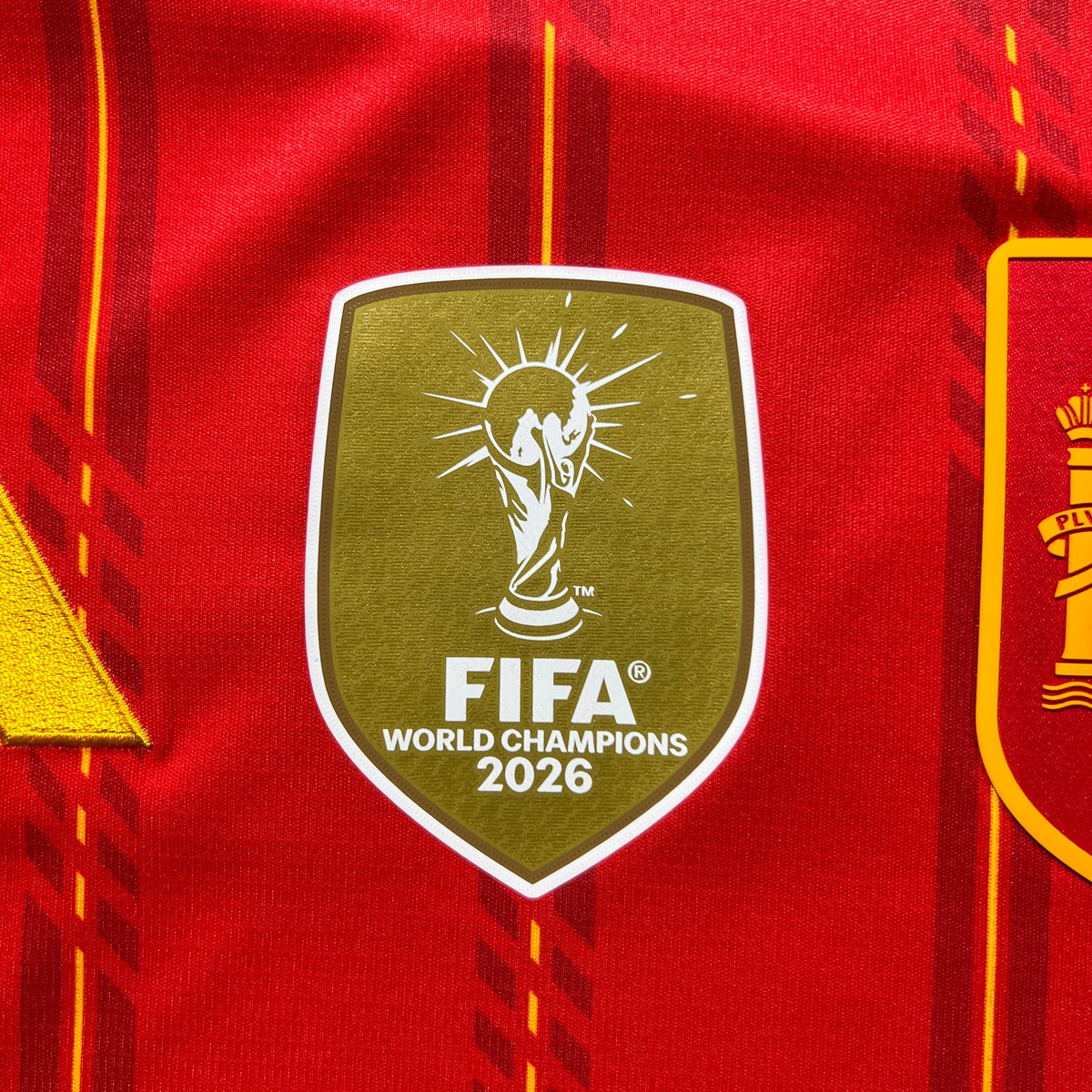 [Pre-Order] 2026 Spain Home Stadium 2-Star Winners Shirt Adidas KF4411