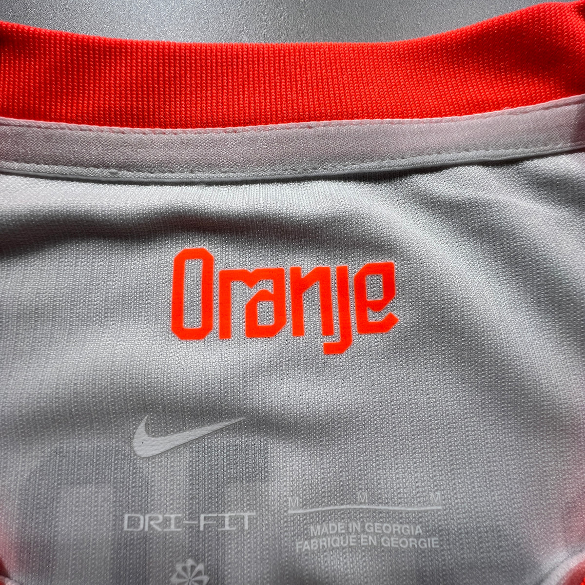 Official #21 F. De Jong 2026 Netherlands Away Stadium Shirt Nike IB5391-100