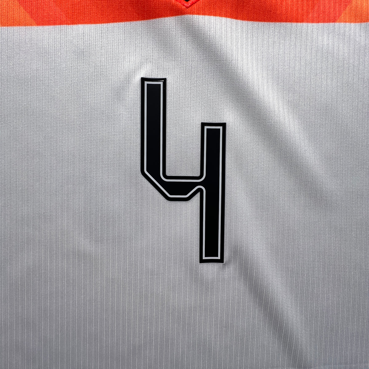 Official #4 Virgil 2026 Netherlands Away Stadium Shirt Nike IB5391-100