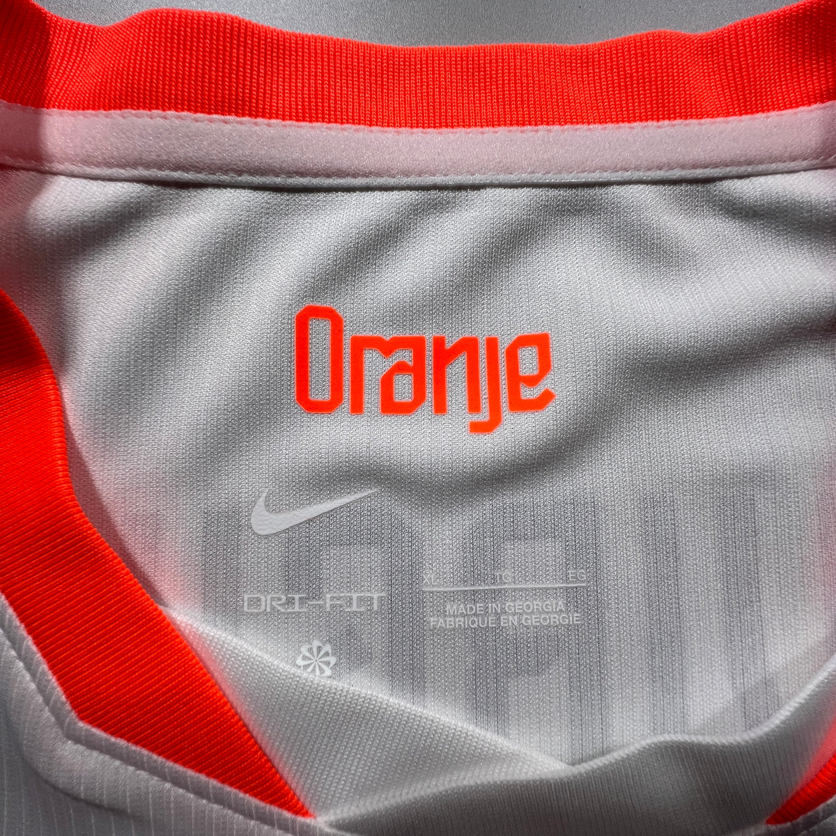 Official #4 Virgil 2026 Netherlands Away Stadium Shirt Nike IB5391-100
