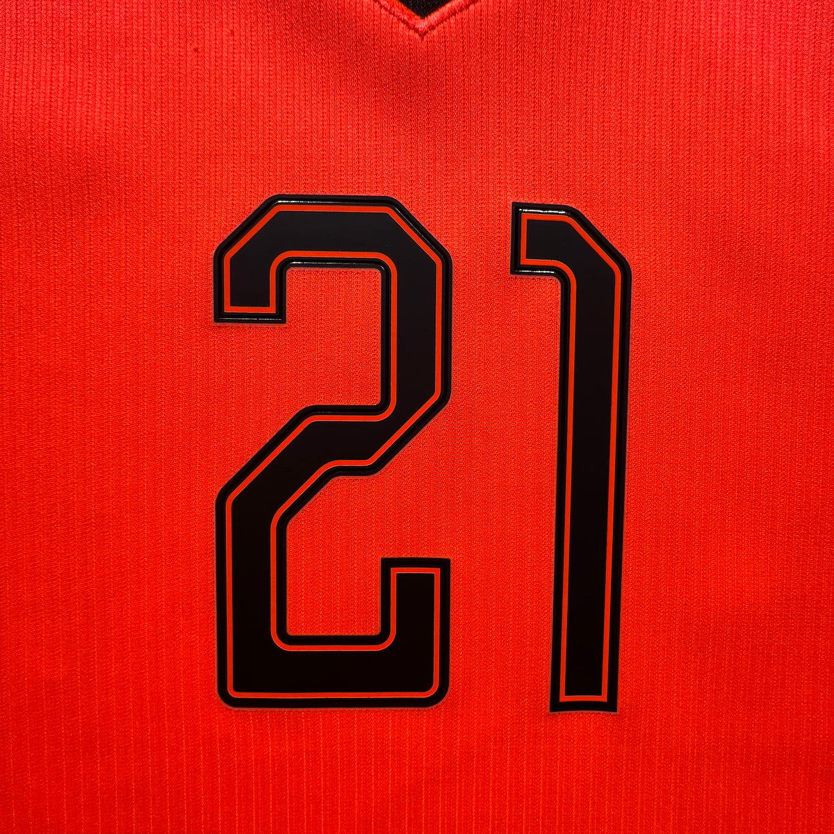 Official #21 F. De Jong 2026 Netherlands Home Stadium Shirt Nike IB5334-809