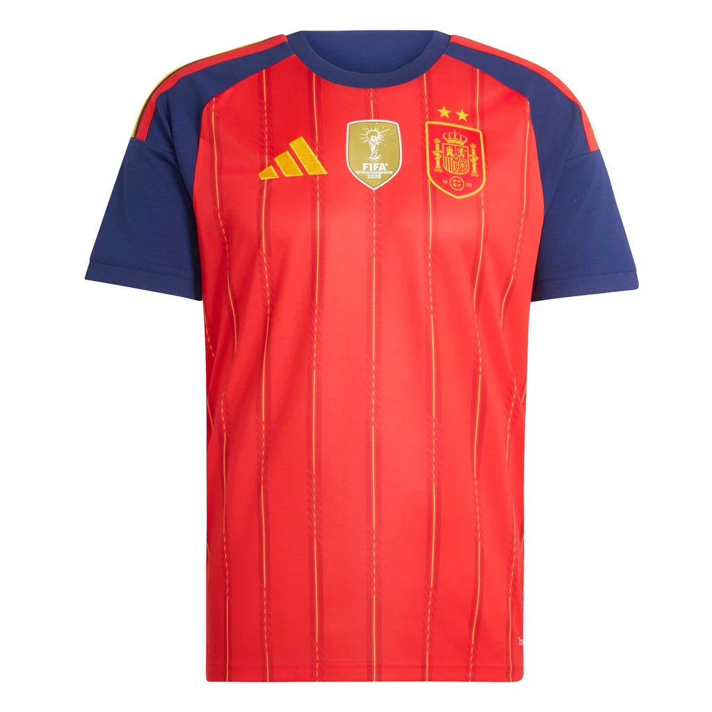 [Pre-Order] 2026 Spain Home Stadium 2-Star Winners Shirt Adidas KF4411