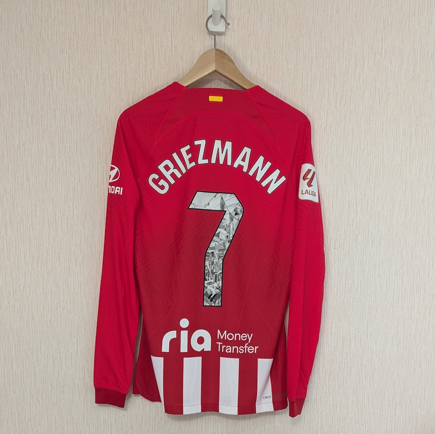 GRIEZMANN 2023 Atletico Madrid Home Kitroom Player Issue SUMMER TOUR EDITION