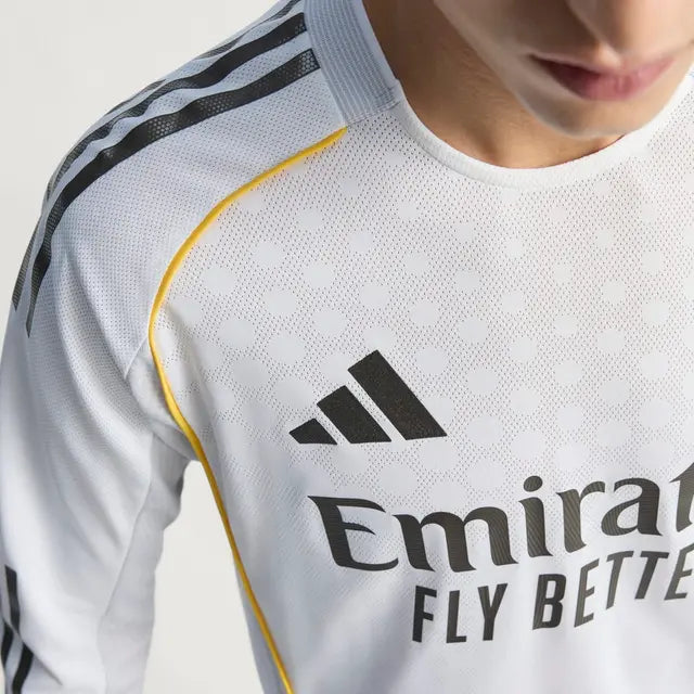 [Pre-Order] [LIMITED] 25-26 Real Madrid Home Authentic Long Sleeve