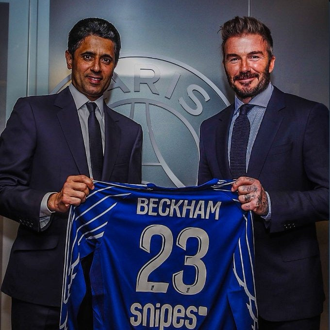 [Pre-Order][LIMITED] #23 BECKHAM | 24-25 PSG 4th ADV