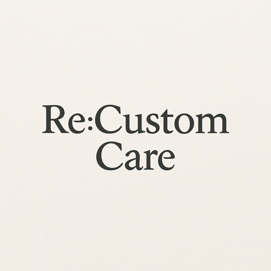 Re:Custom Care｜お持ち込み圧着安心補償サービス