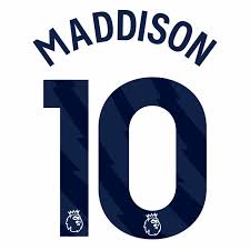 24-25 Tottenham Home Engalsi Premier League Font