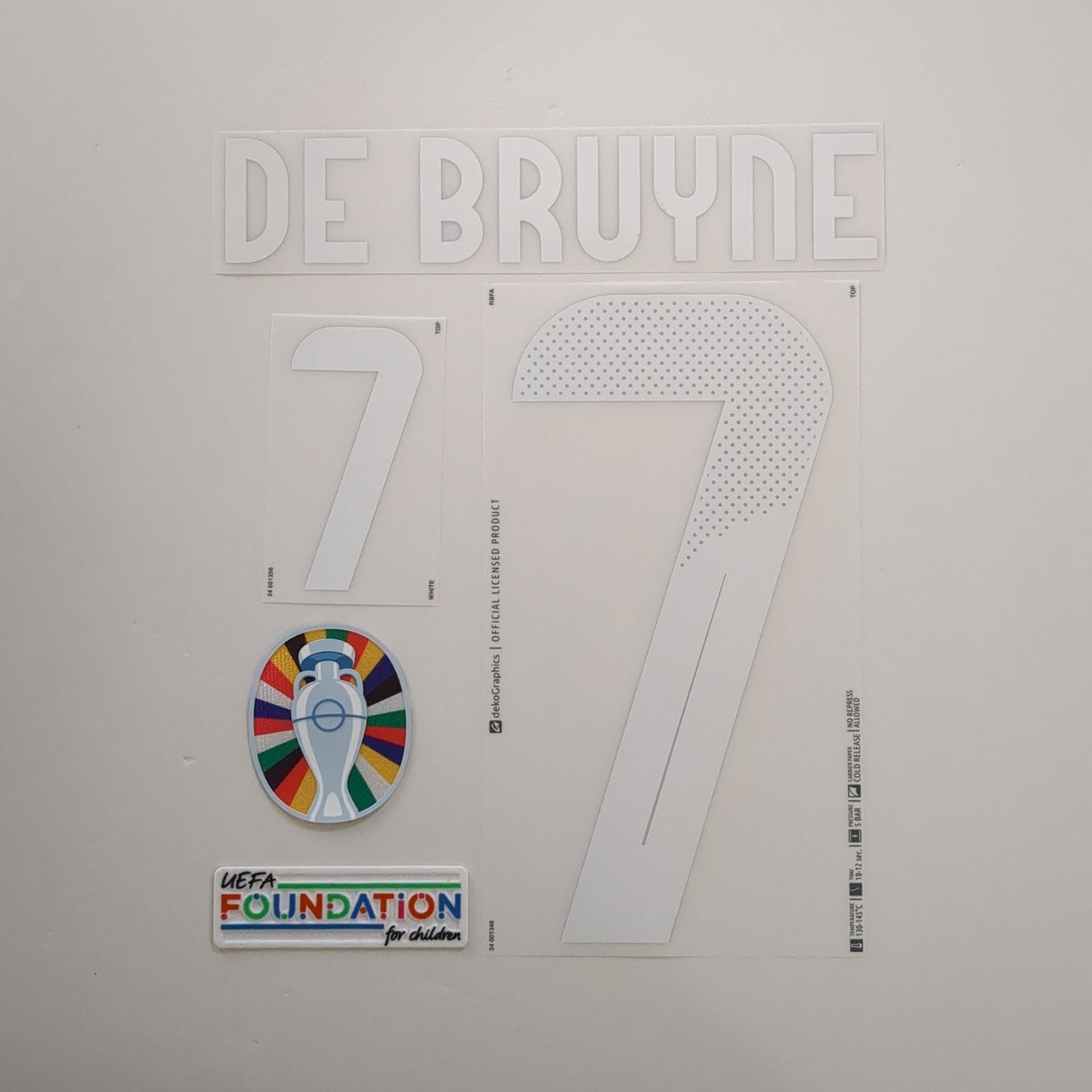 DE BRUYNE Belgium 24-25 Away EURO2024 Pack