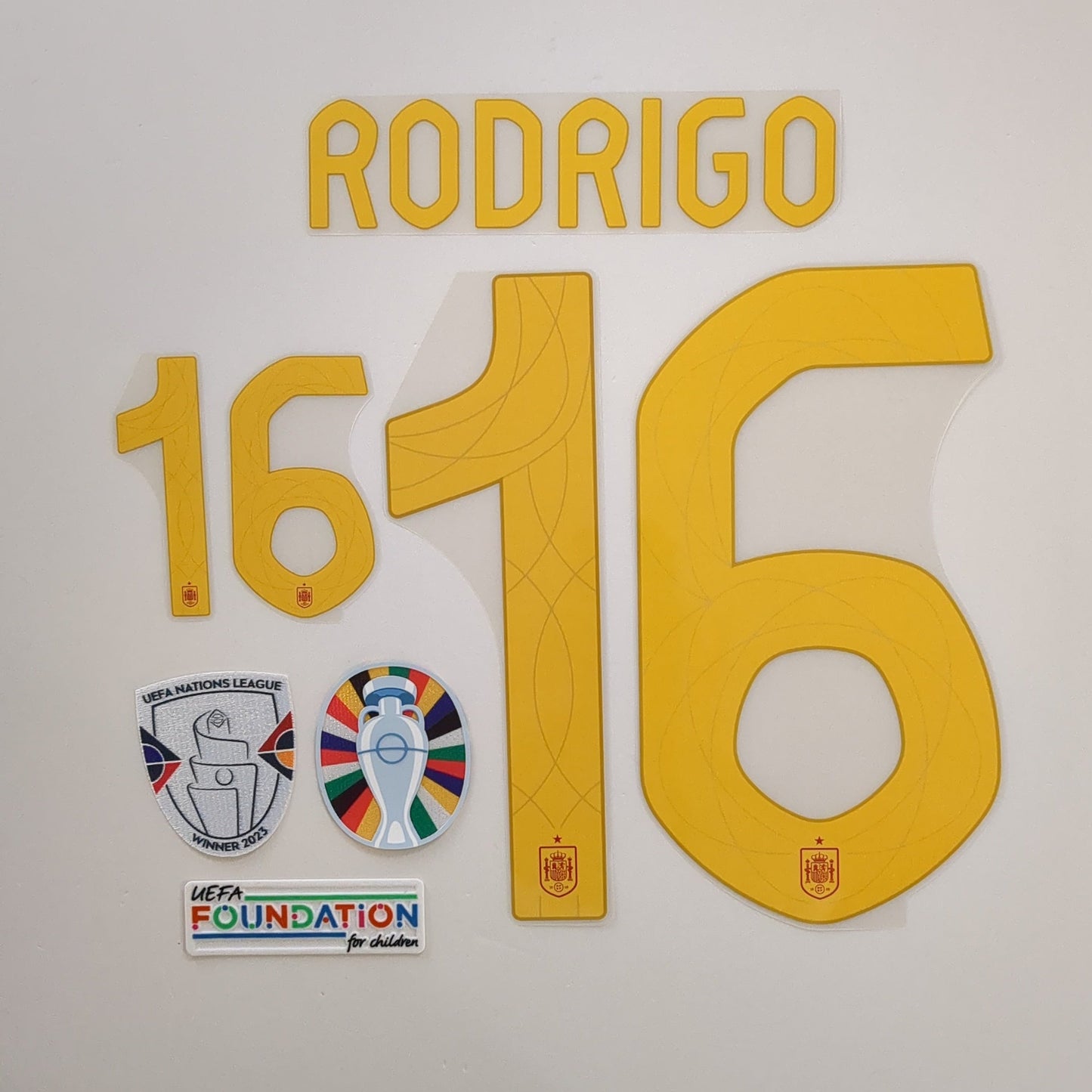 RODRIGO Spain 24-25 Home EURO2024 Pack