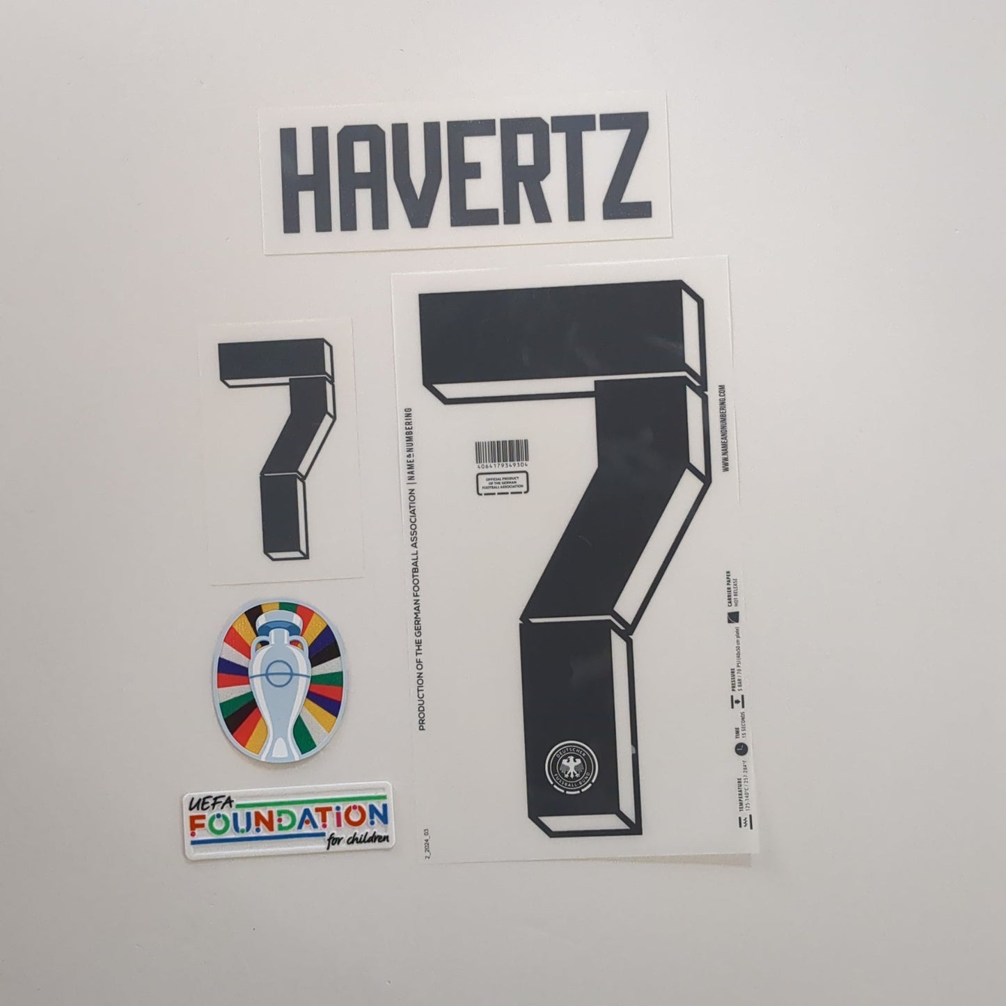 HAVERTZ 24-25 Germany Home EURO2024 Pack